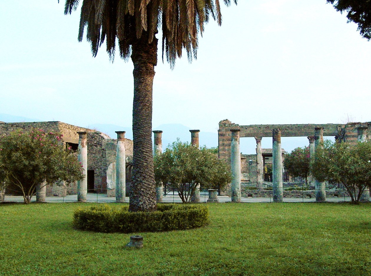Ansicht des Hauses der Casa dei Vettii (Haus der Vettii) von Roman
