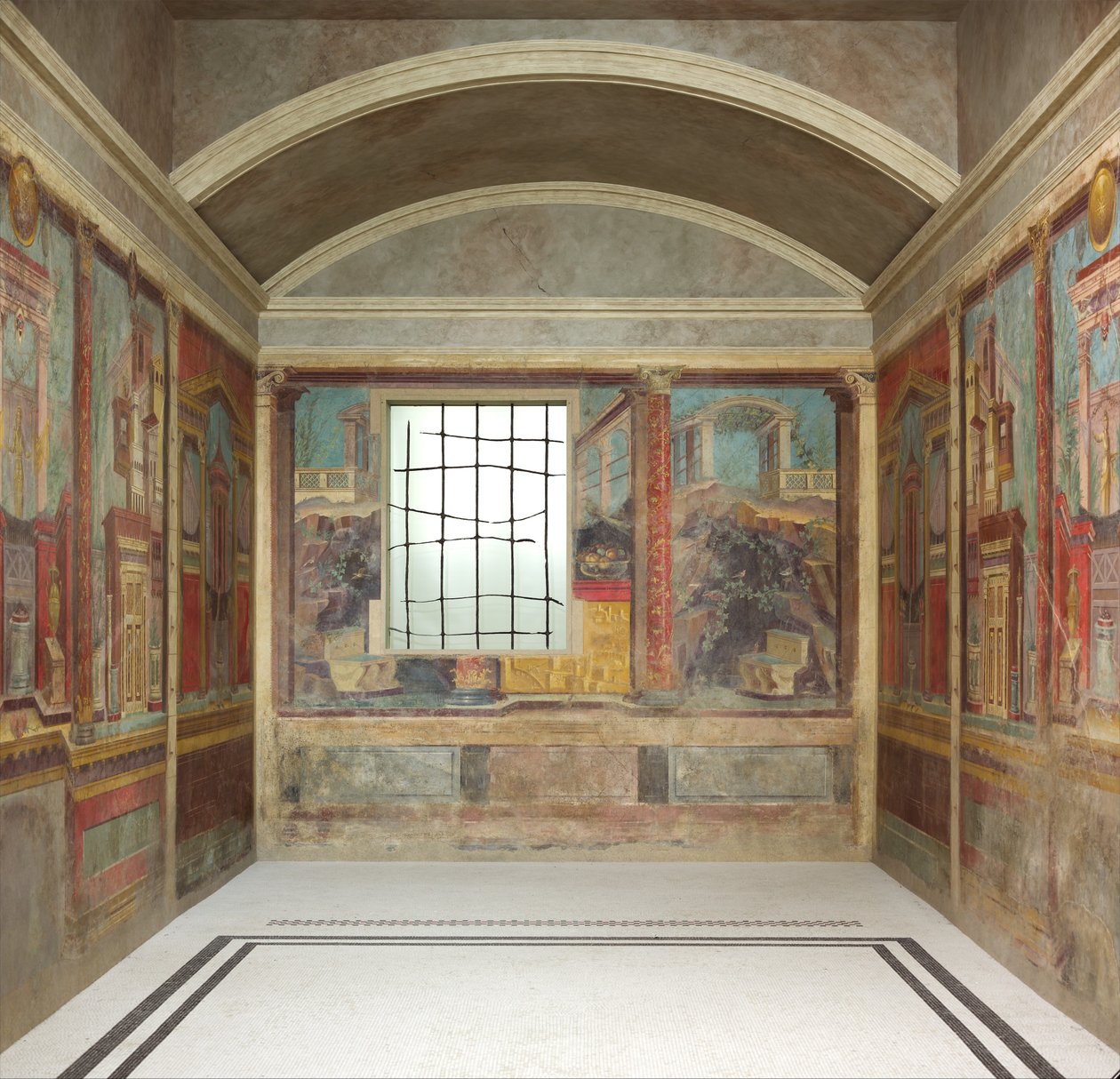Cubiculum aus einer Villa in Boscoreale von Roman Republican Period