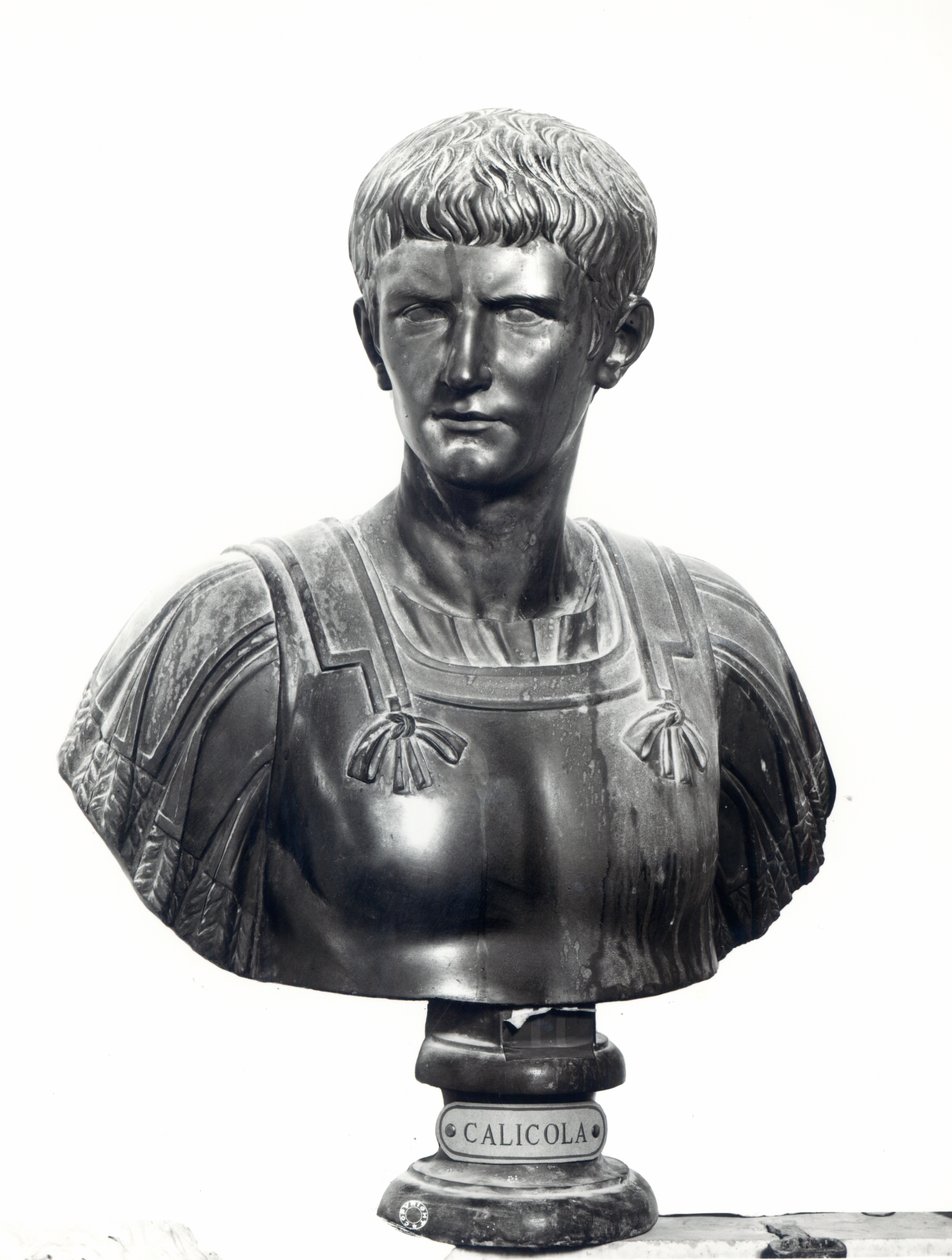 Büste des Kaisers Caligula (ca. 12-41) von Roman Roman