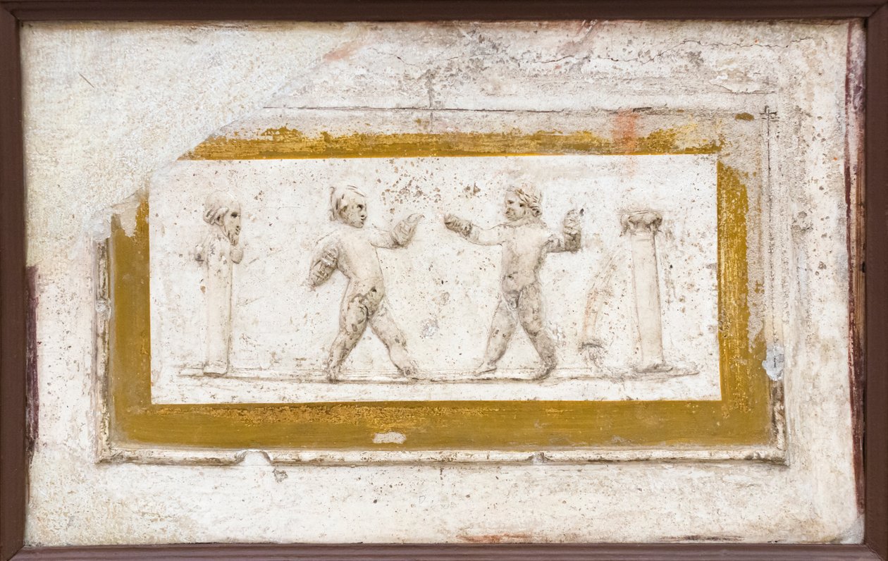 Kampfszene der Eroten von Roman Roman