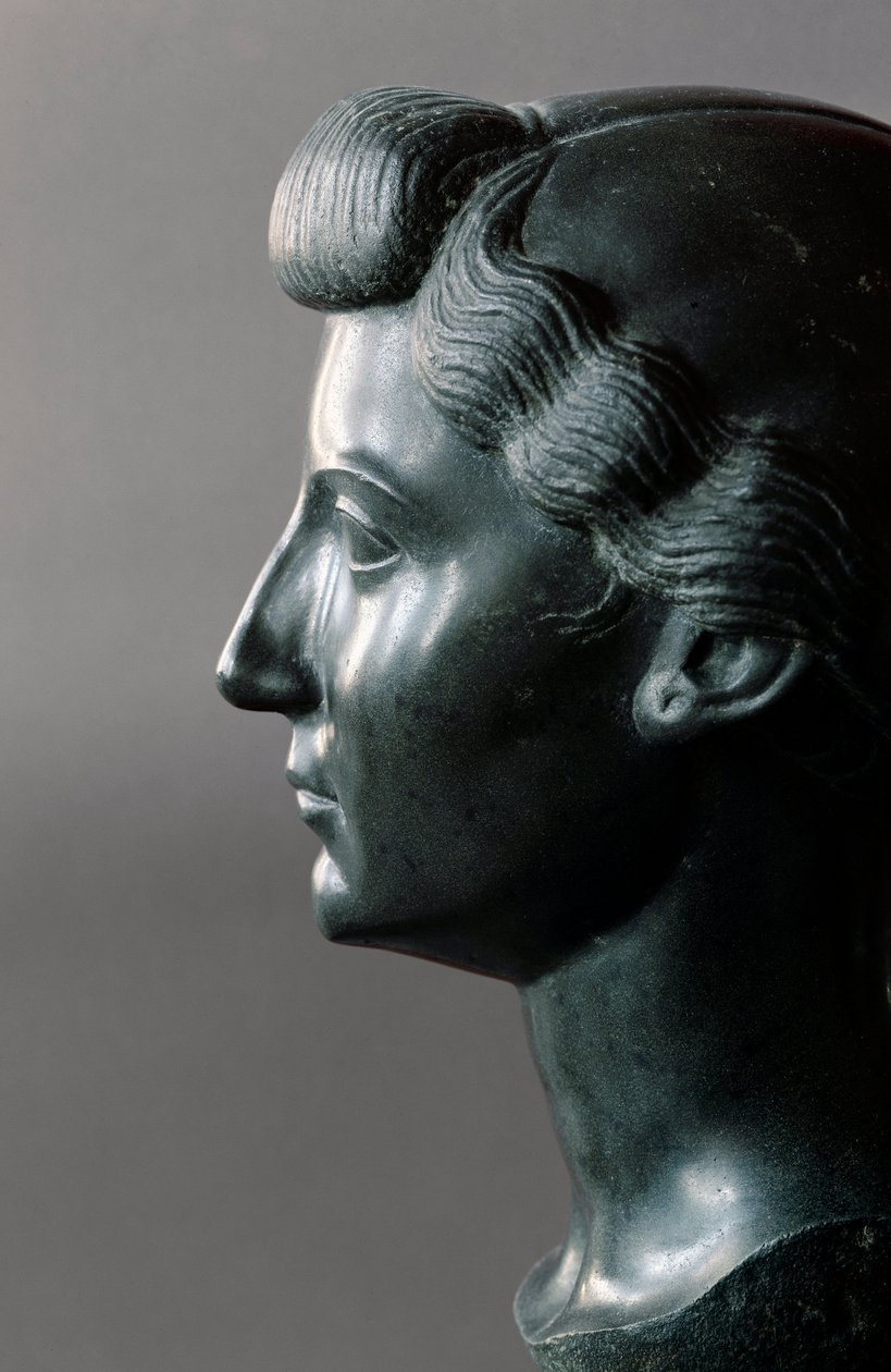 Römische Kunst: Büste von Livia, Ehefrau des römischen Kaisers Augustus von Roman Roman