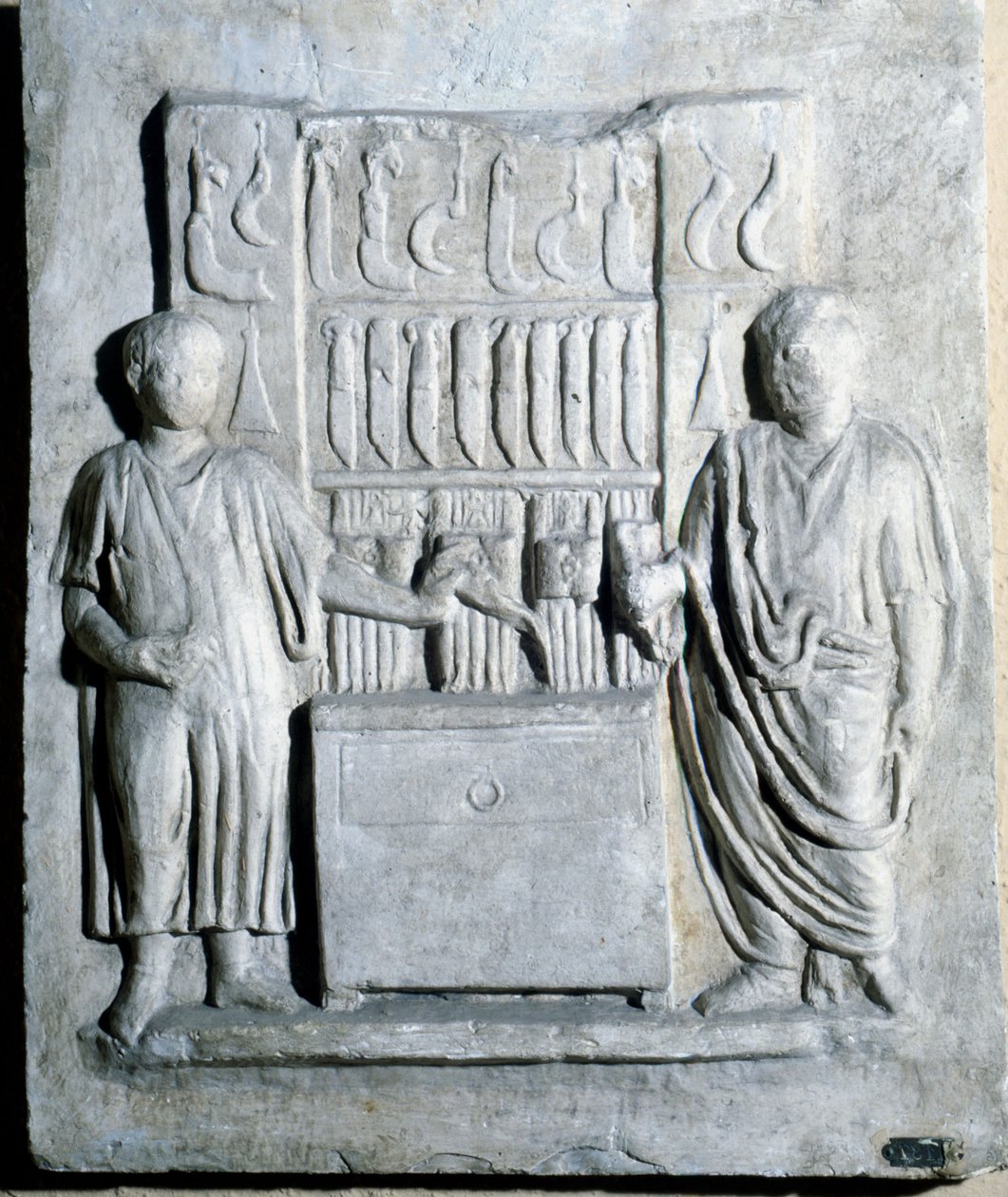 Zeichen des Messergeschäfts in der Römerzeit von Roman Roman