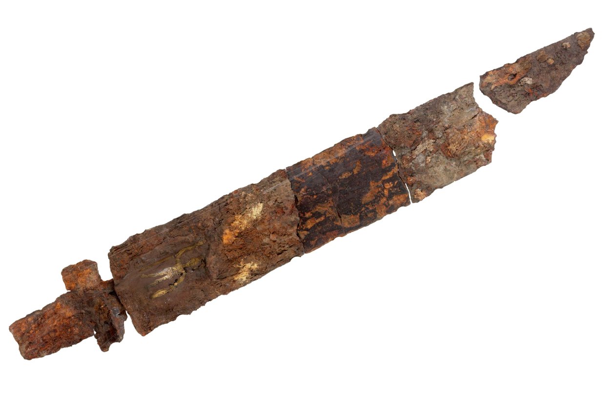 Schwert, spätes zweites oder sehr frühes drittes Jahrhundert (Eisen) von Roman Roman