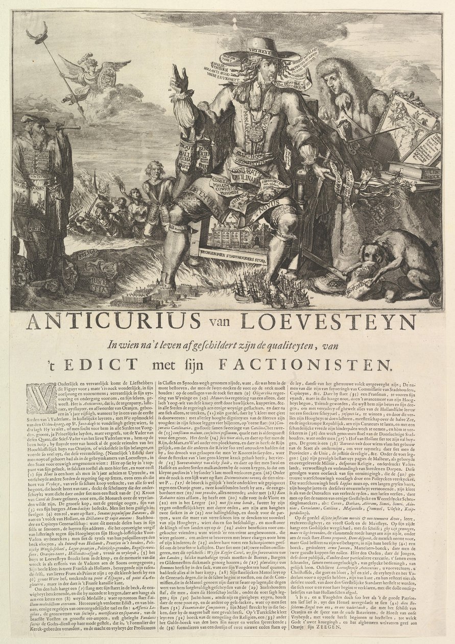 Anticurius van Loevesteyn von Romeyn de Hooghe