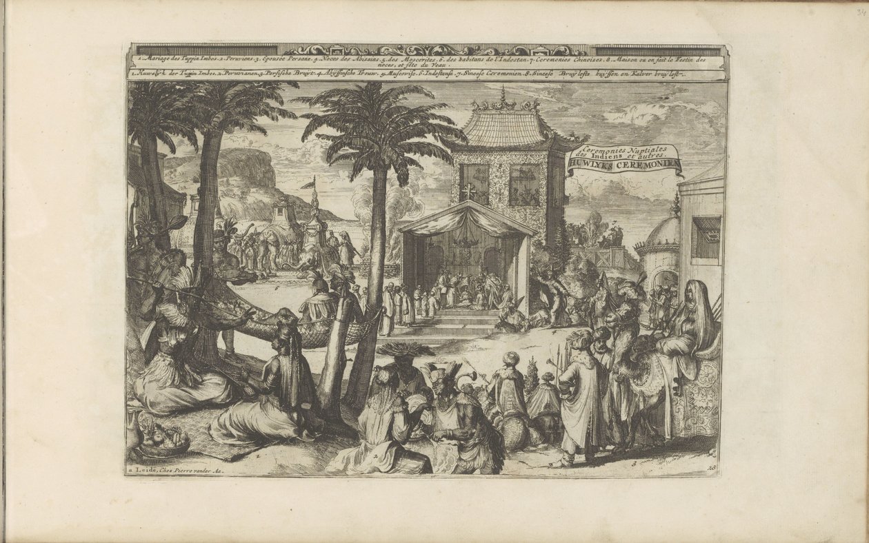 Hochzeitszeremonien von Romeyn de Hooghe