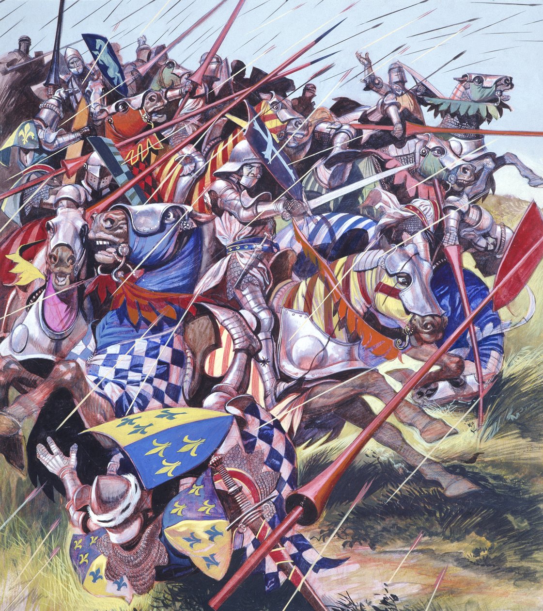 Agincourt - Der unmögliche Sieg 25. Oktober 1415 von Ron Embleton