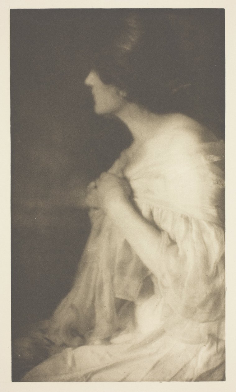 Miss M. aus Washington, Nr. 17 aus dem Portfolio "Amerikanische Bildfotografie, Serie II" (1901); Ausgabe 34/150 von Rose Clark
