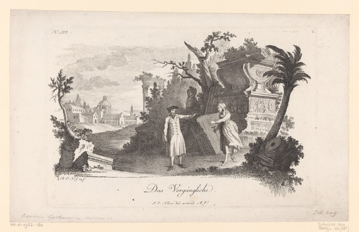 Vergänglichkeit (Ewigkeit und Vergänglichkeit) von Rosina Catherina Nilson