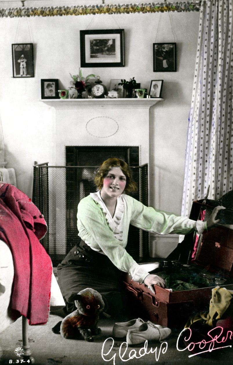 Gladys Cooper, englische Schauspielerin, frühes 20. Jahrhundert von Rotary Photo