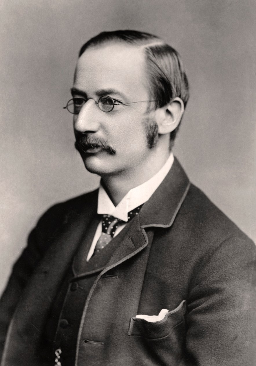 Sir Frederick Bridge 1844-1924, englischer Komponist, 1907 von Rotary Photo