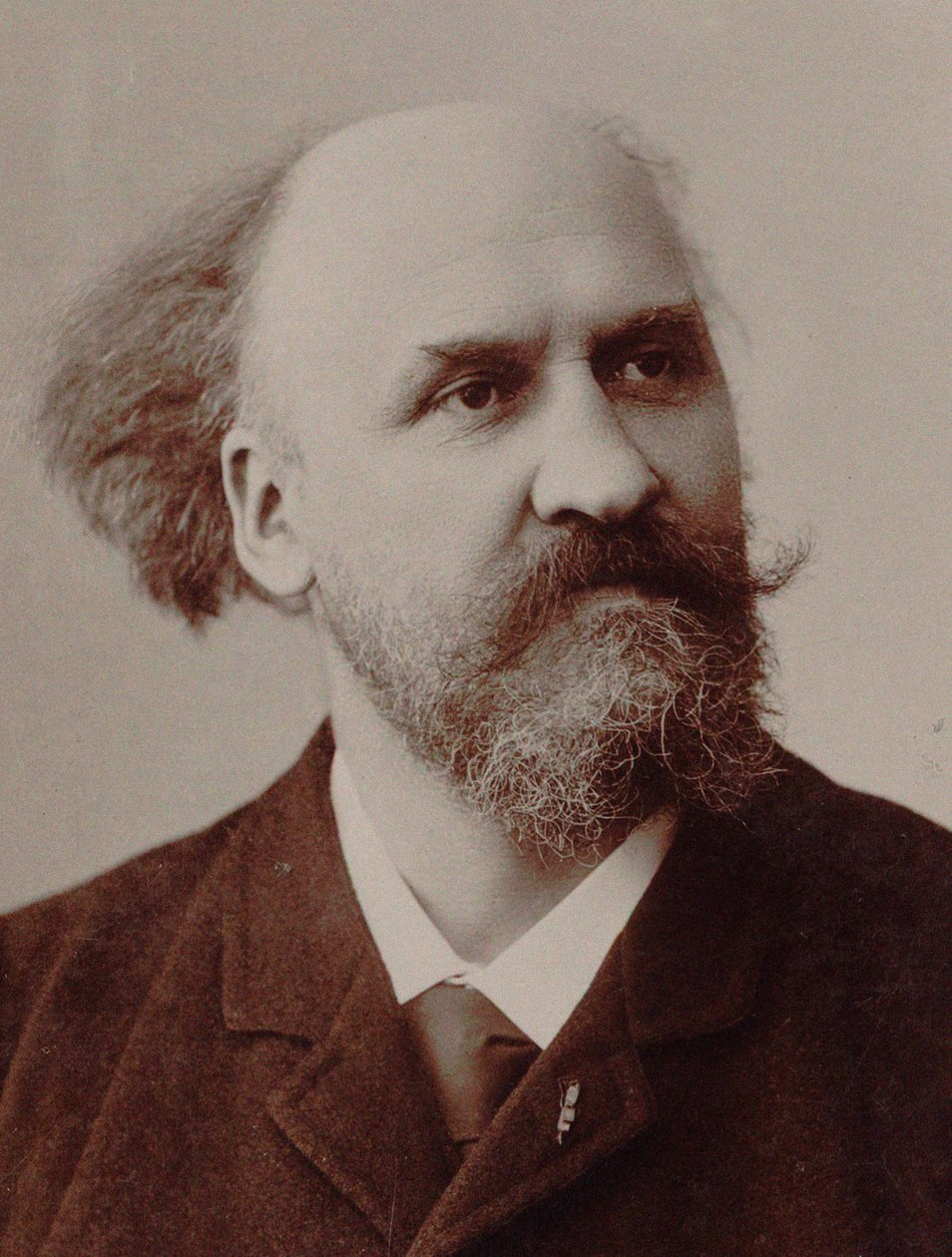Porträt des Komponisten Charles Lenepveu 1840-1910, 1891 von Rouen . Photo studio J. Fontaine