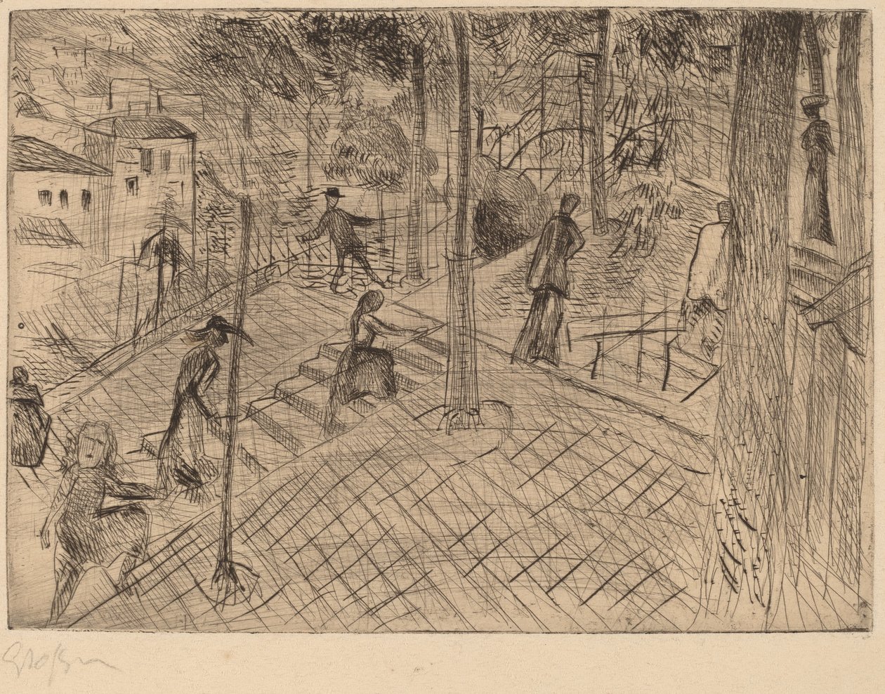 Montmartre von Rudolf Grossman