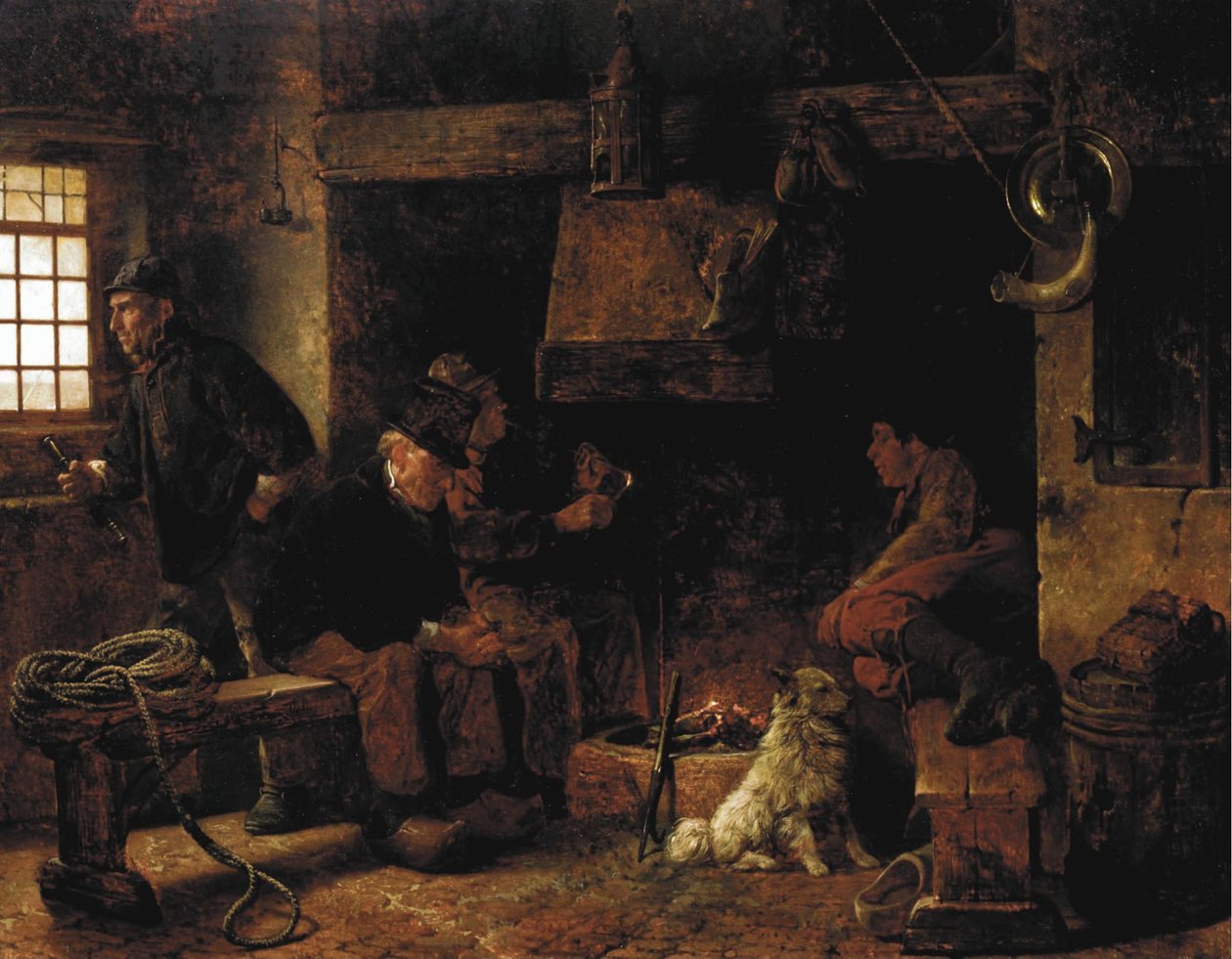 Warten aufs Essen von Rudolf Jordan
