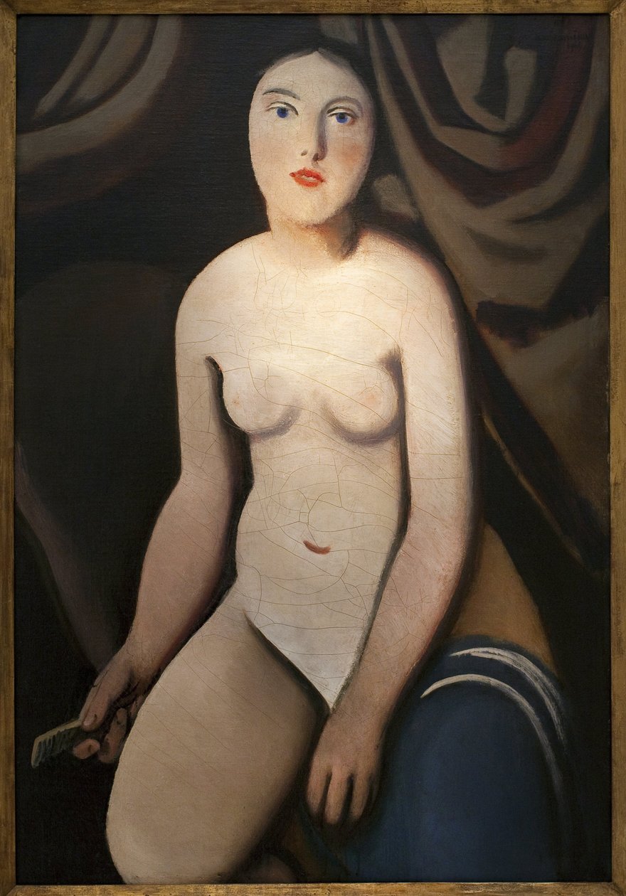 Vor dem Spiegel von Rudolf Kremlicka