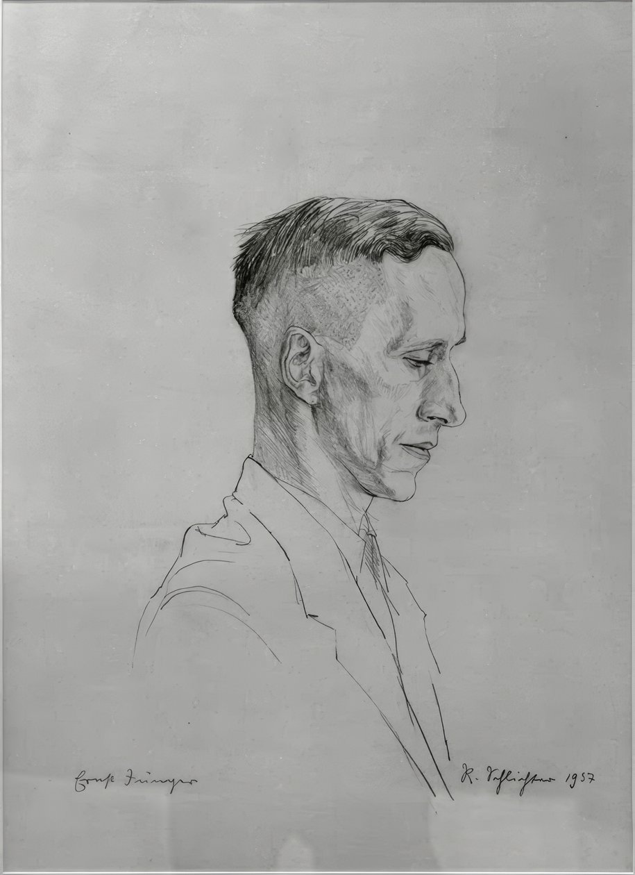 Ernst Jünger von Rudolf Schlichter