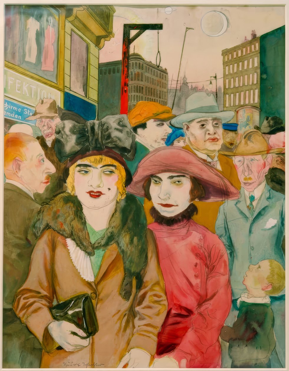 Hausvogteiplatz von Rudolf Schlichter