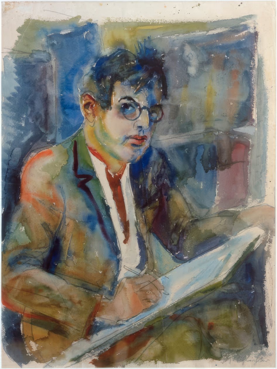 Selbstbildnis von Rudolf Schlichter