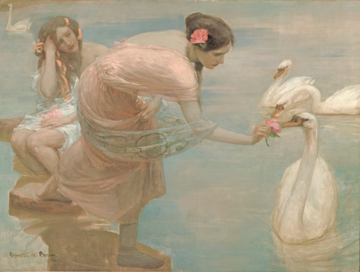 Ein Sommermorgen von Rupert Bunny
