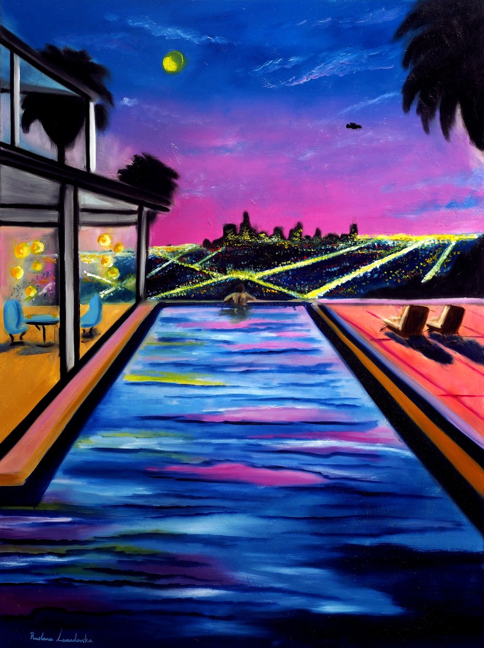 Lichter von Los Angeles, 2025 von Ruslana Levandovska