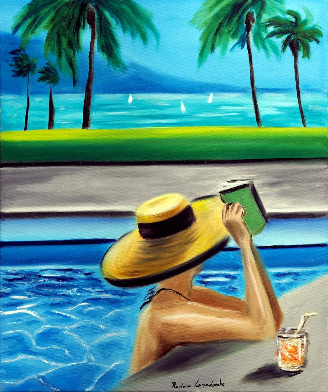 Ozean Tagträumen, 2025 von Ruslana Levandovska