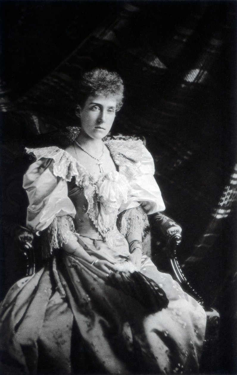 Prinzessin Marie Louise von Schleswig-Holstein 1872-1956, spätes 19. Jahrhundert von Russell and Sons