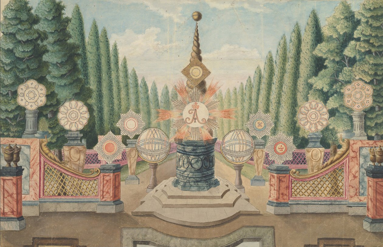 Krönung des Zaren Alexander I., Moskau, September 1801, 1801 von Russian School