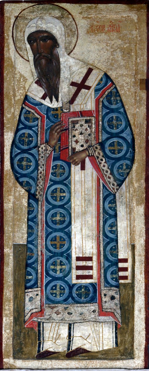 Heiliger Metropolit Alexius von Russian icon.