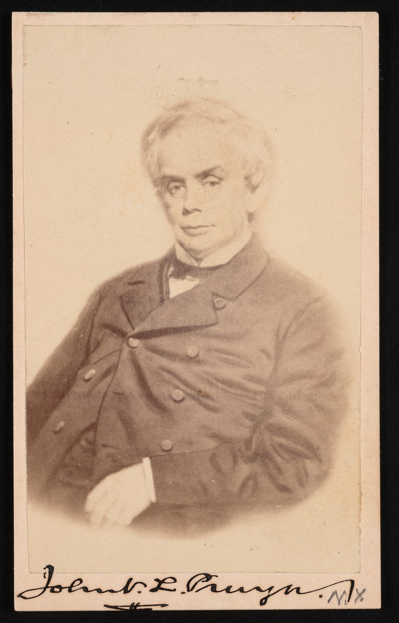 Porträt von John V. L. John VanSchaick Lansing Pruyn 1811-1877 von SJ Thompson