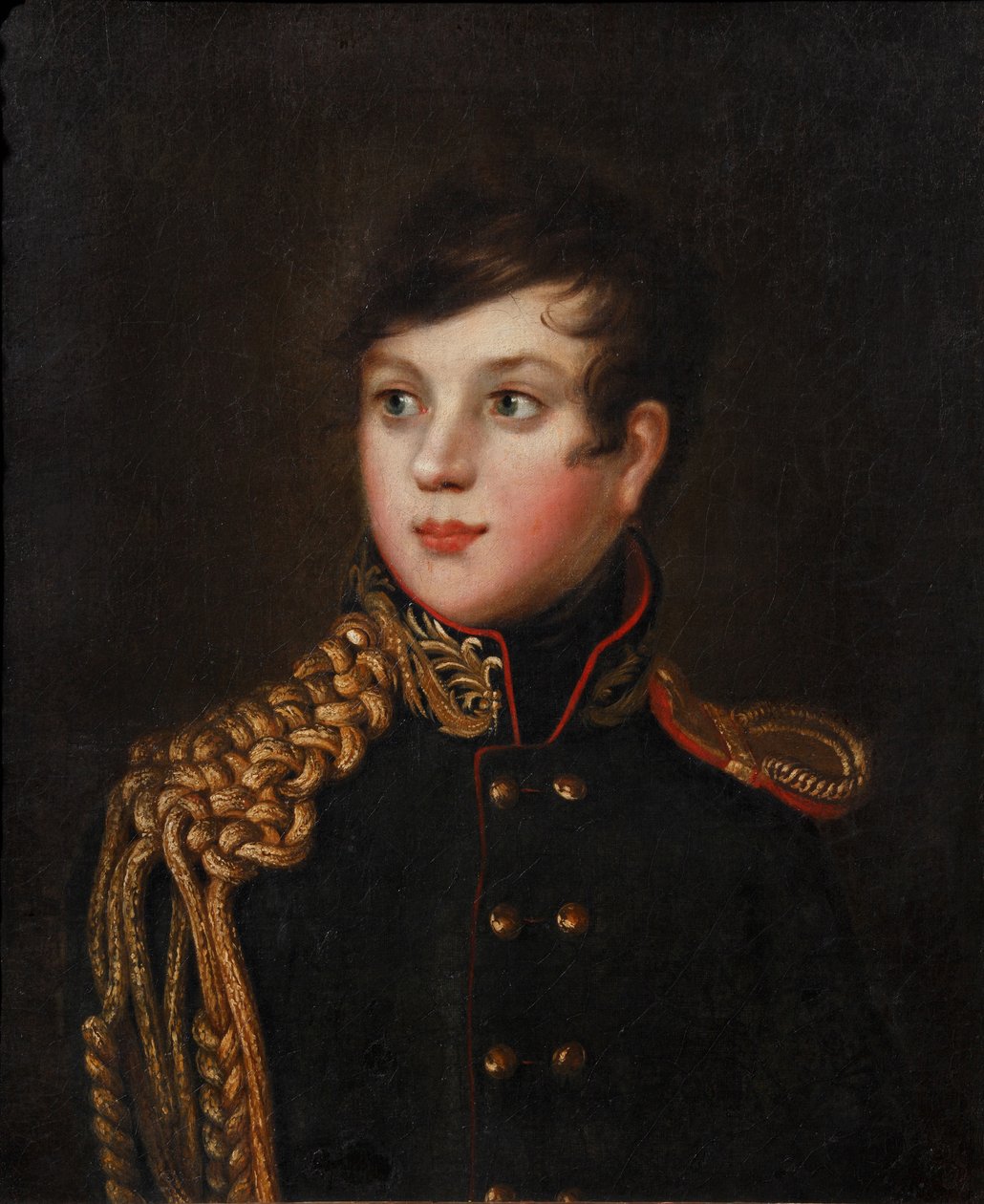 Porträt von Prinz Alexander Pawlowitsch Stroganow, ca. 1812 von S.S. Svintsov