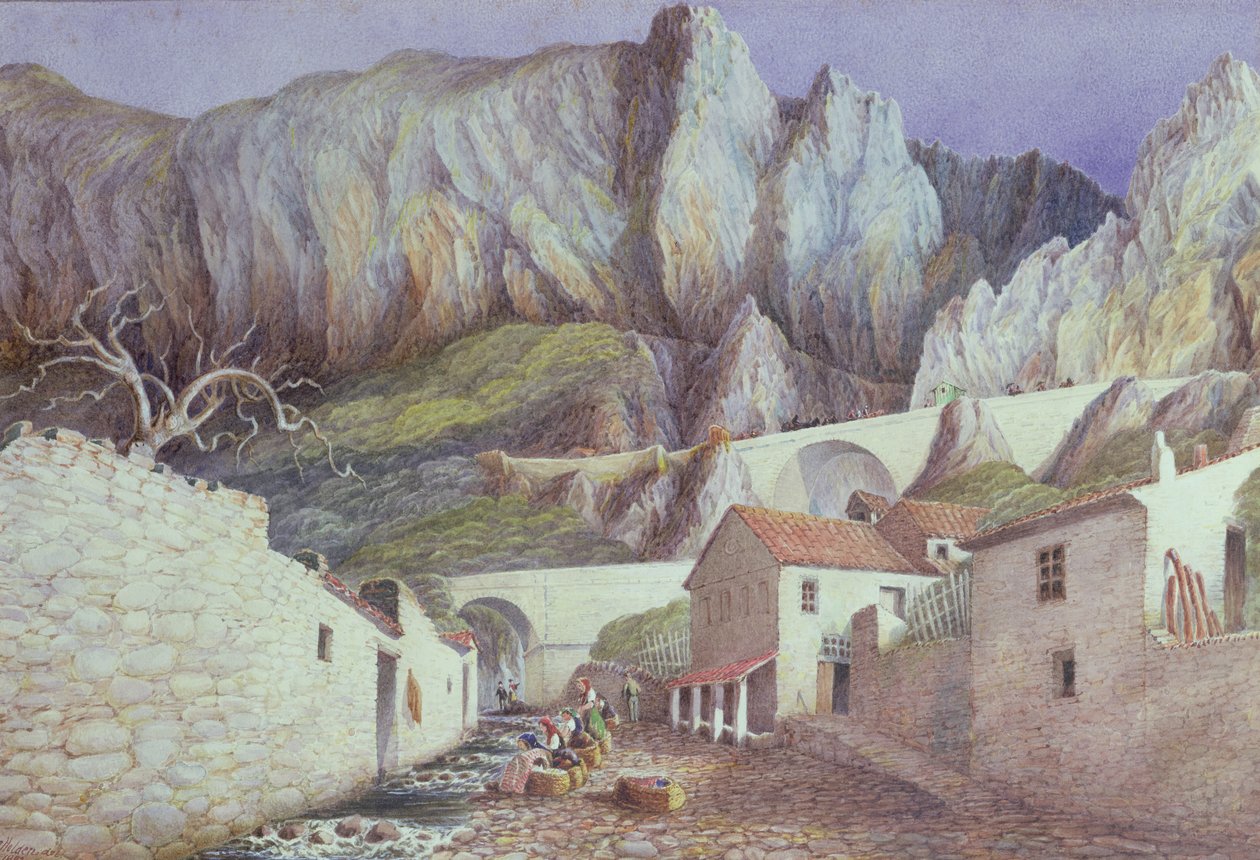 Die Schlucht bei Menton von S. Holden
