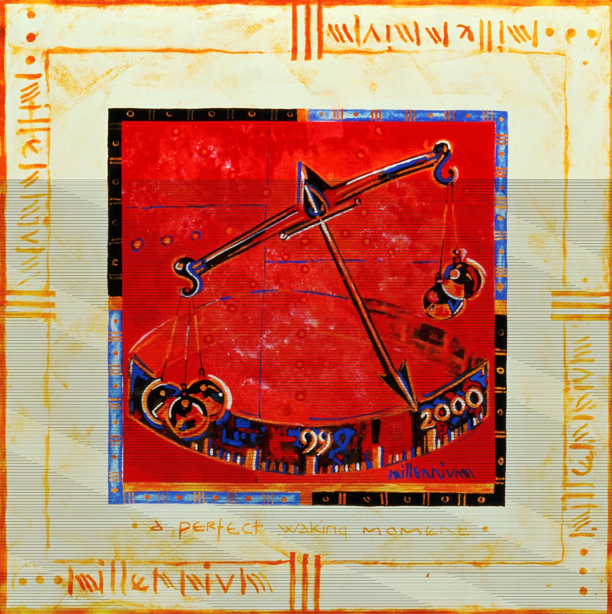 Millennium Waage von Sabira Manek