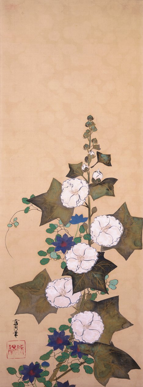 Stockrosen von Sakai Oho