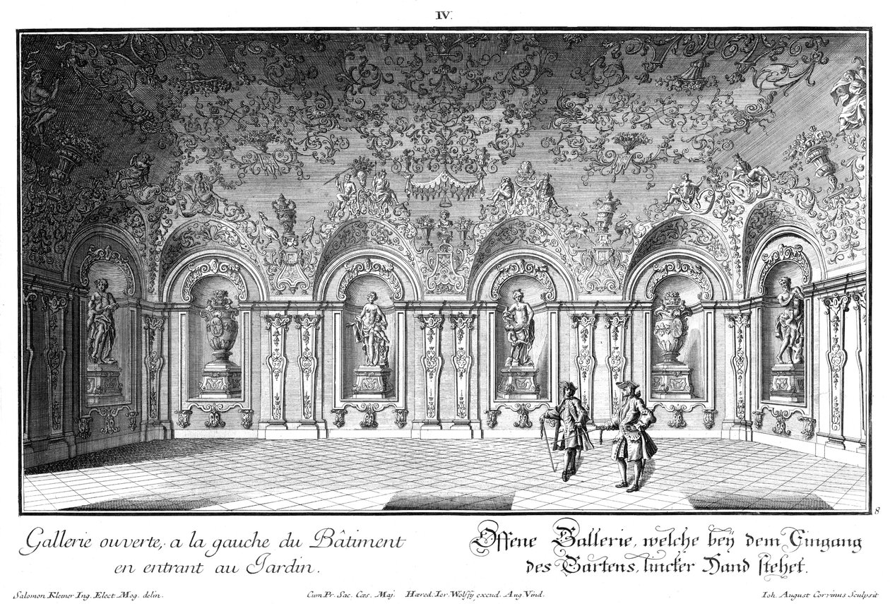 Offene Galerie im Westflügel von Salomon Kleiner