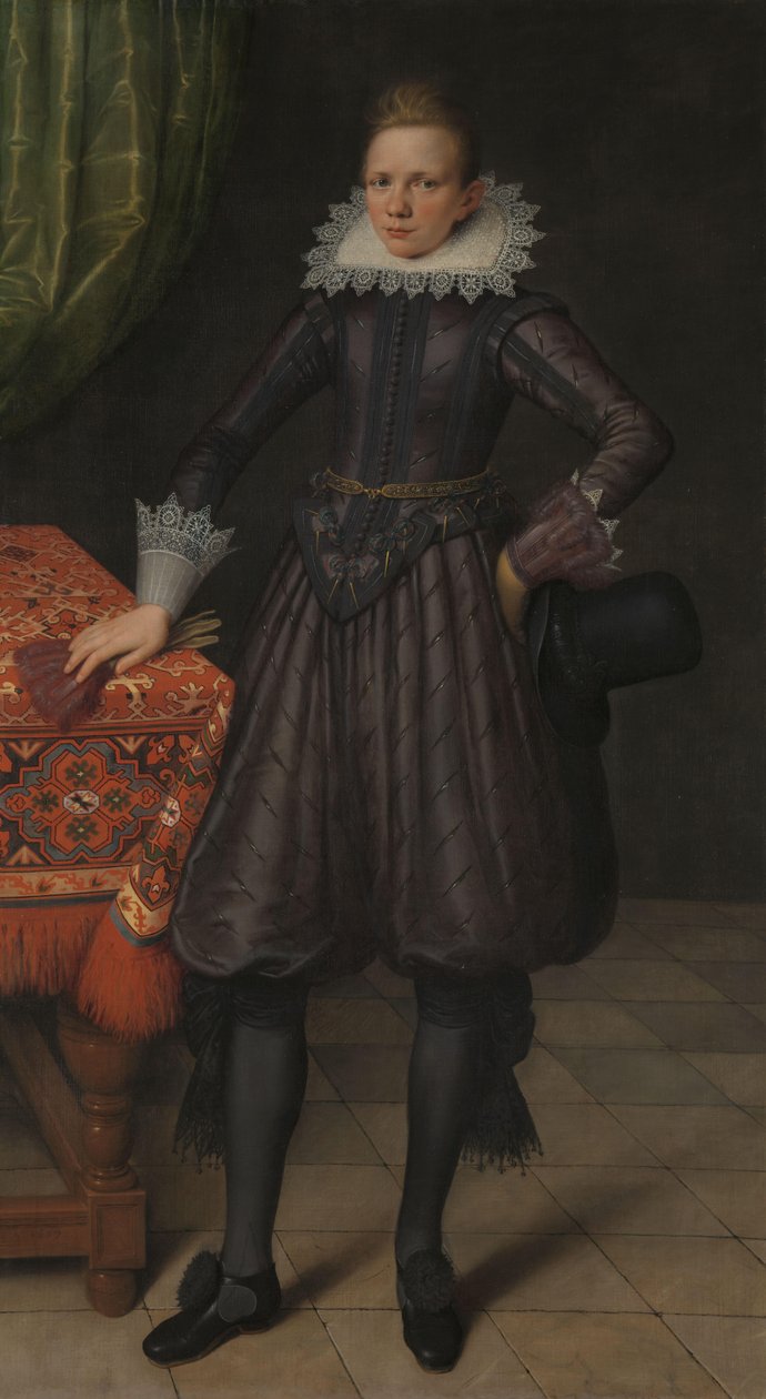 Porträt von Peter Courten von Salomon Mesdach (attributed to)