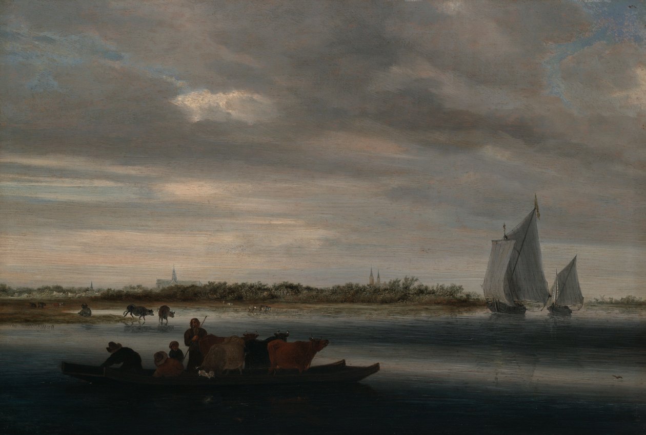 Ansicht von Alkmaar von Salomon van Ruysdael
