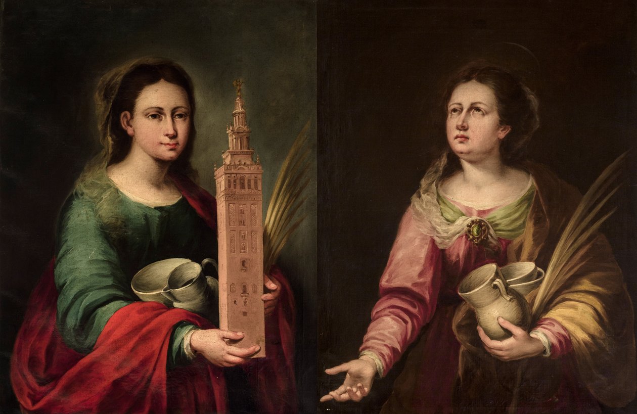 Heilige Justa und Rufina von Salvador Gutiérrez de la Vega