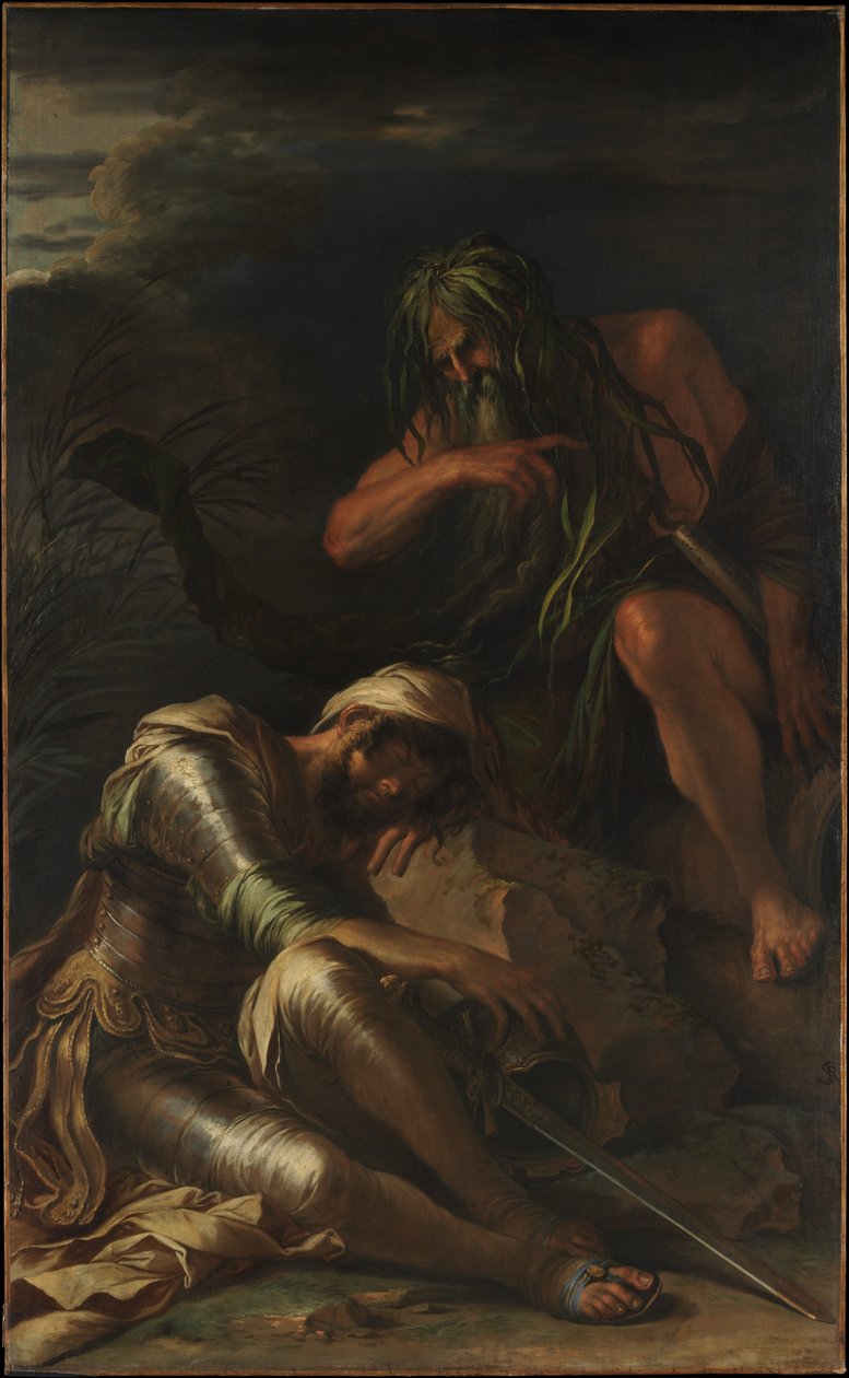 Der Traum des Aeneas von Salvator Rosa