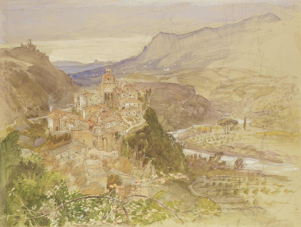 Italienische Landschaft von Samuel Palmer