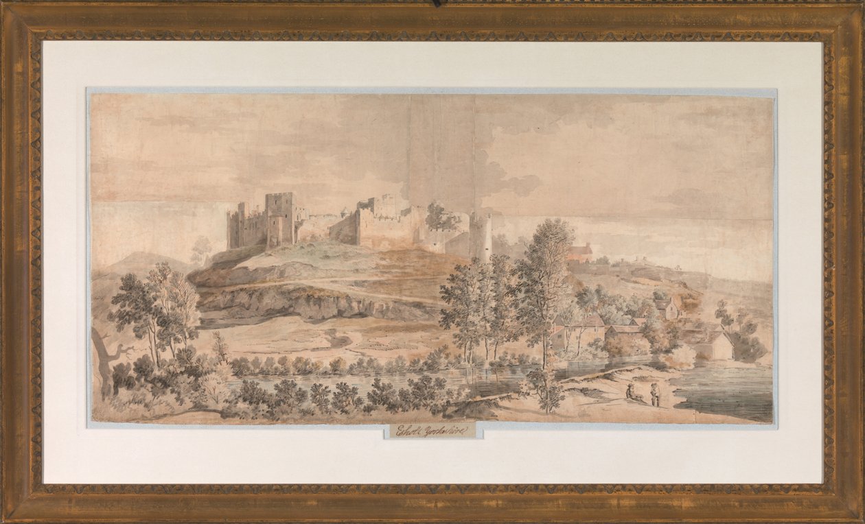 Ludlow Castle von Samuel Scott