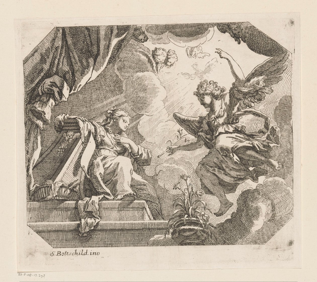 Verkündigung an Maria von Samuel Bottschild