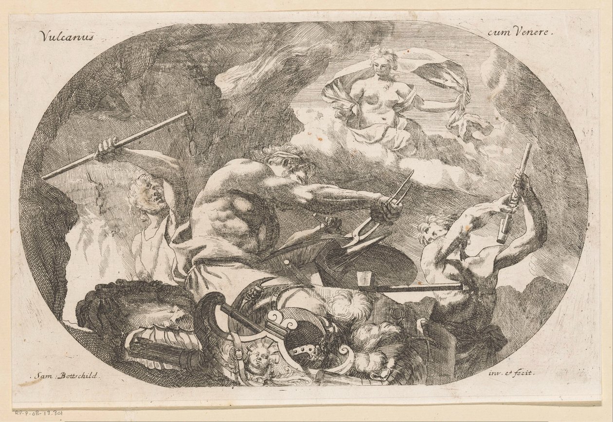 Vulkan und Venus von Samuel Bottschild