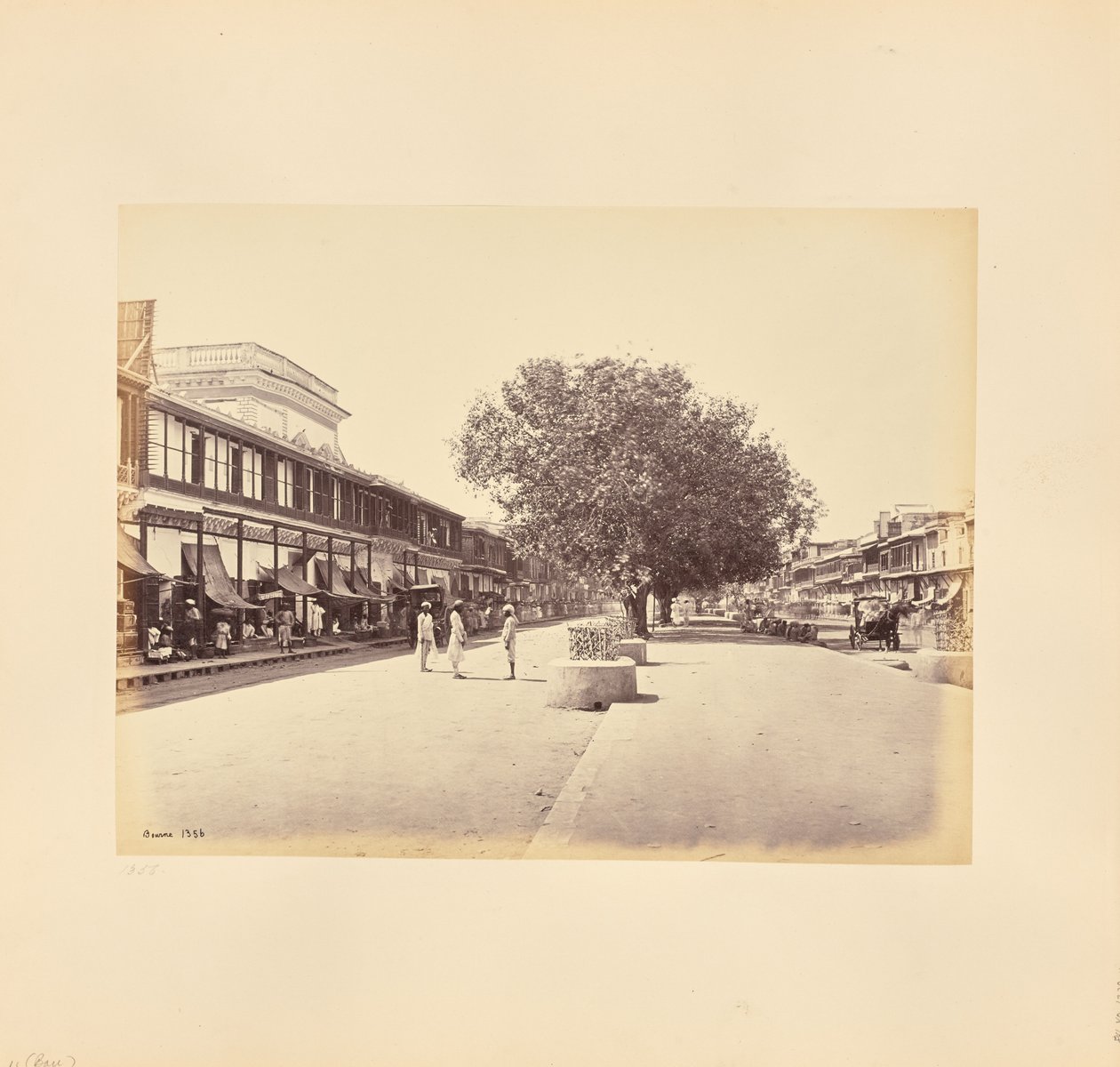 Die Chandni-Chouk, Hauptstraße in Delhi von Samuel Bourne