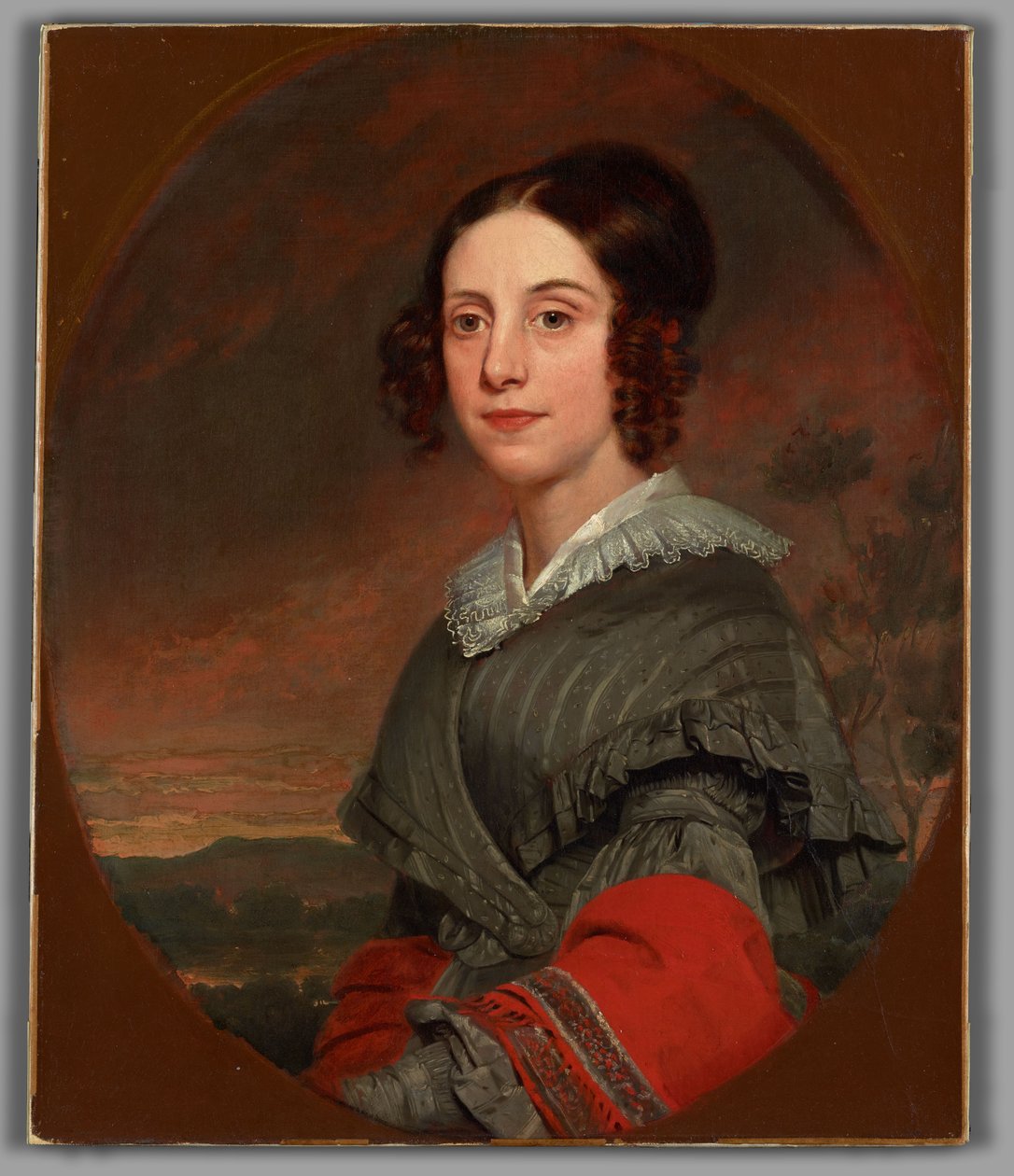 Cornelia Ann Hillhouse (geb. Cornelia Ann Lawrence, 1802–1874) von Samuel Finley Breese Morse