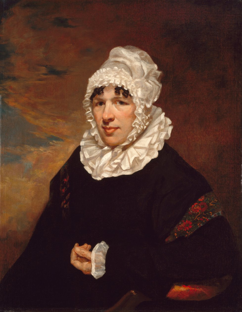 Porträt von Mrs. John Earnest Poyas, 1818-19 von Samuel Finley Breese Morse