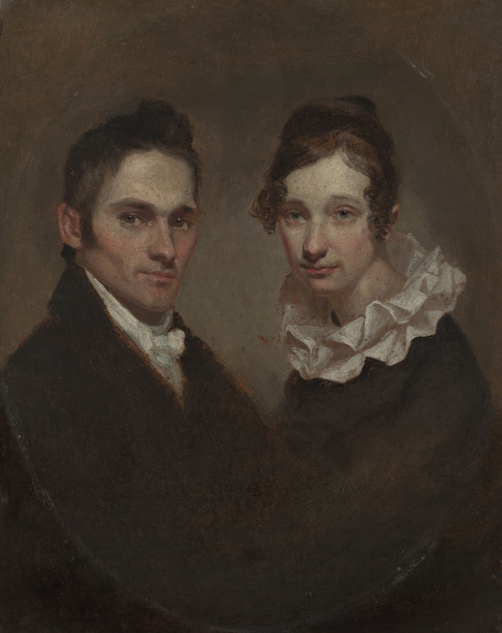 Reverend Hiram Bingham und Sybil Moseley Bingham (1789–1869; 1792–1848) von Samuel Finley Breese Morse