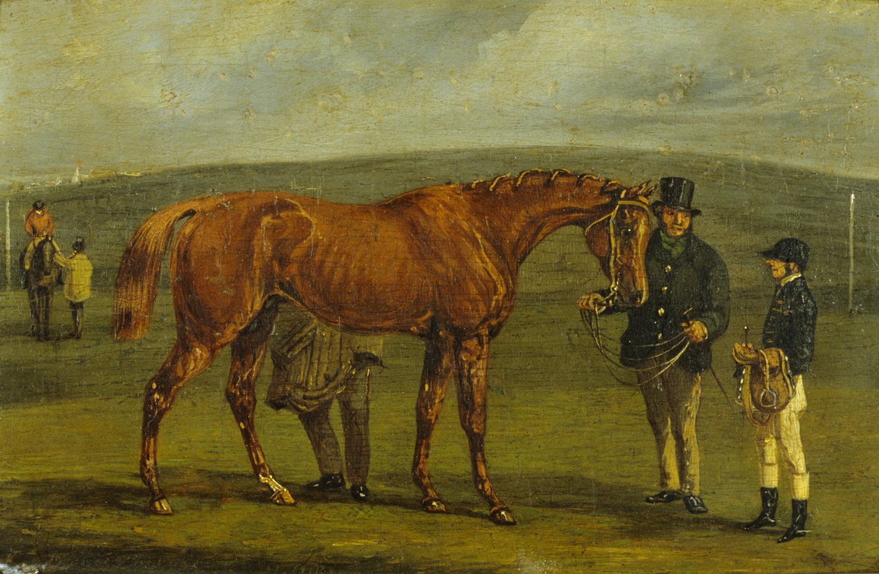 Vorbereitung auf ein Rennen von Samuel Henry Alken