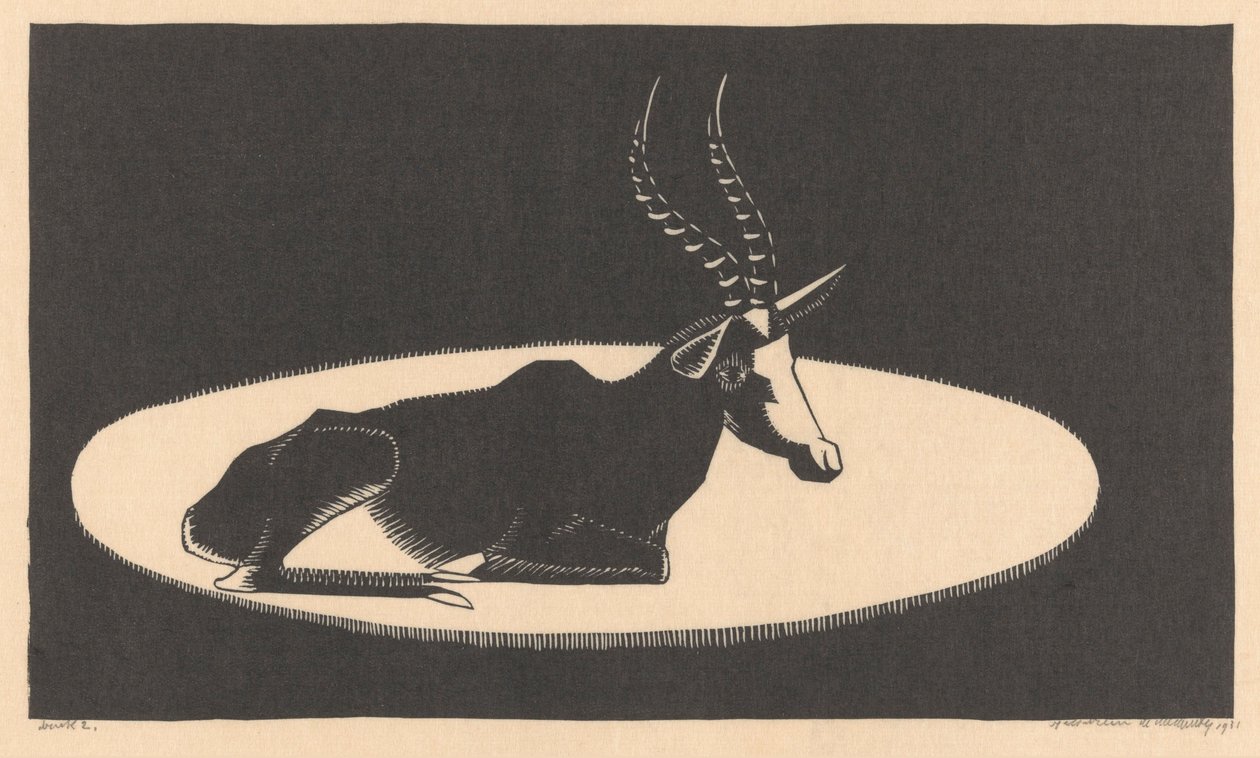 Blesbok von Samuel Jessurun de Mesquita