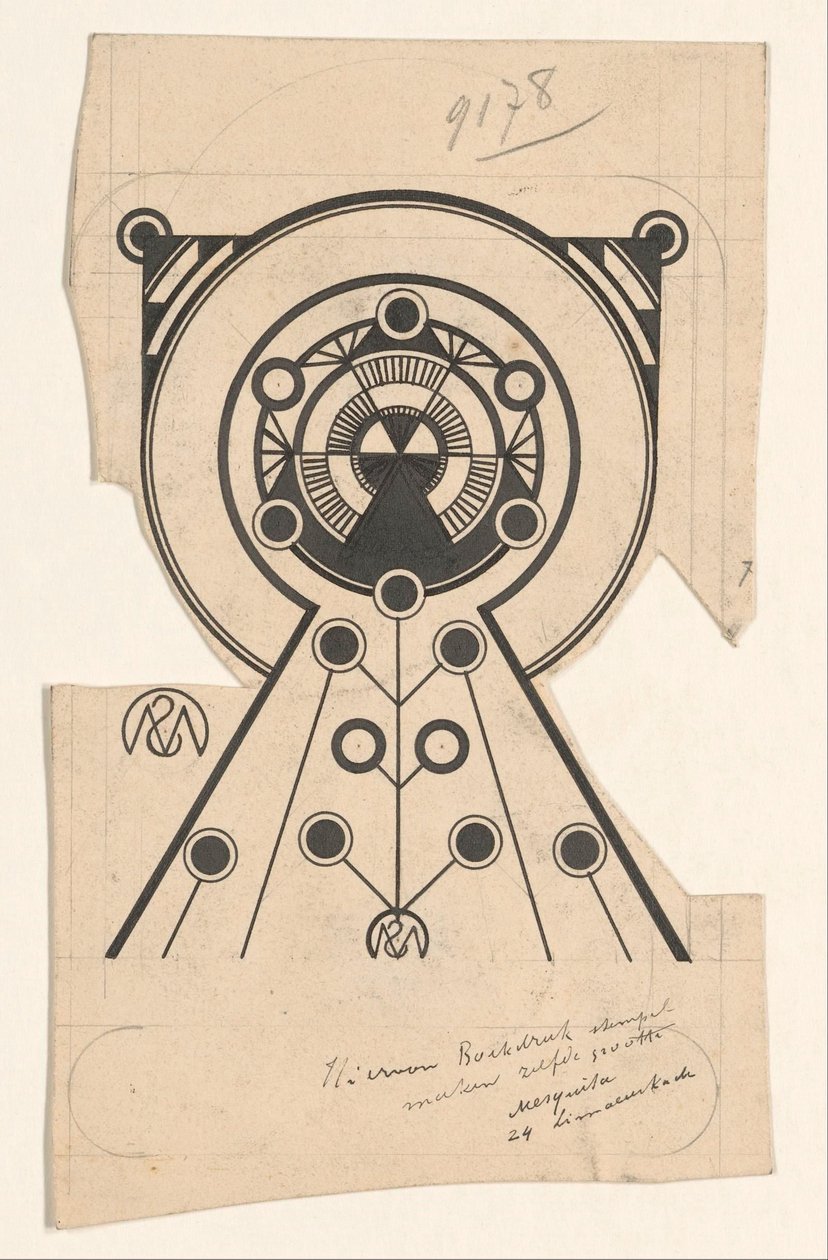 Ornament von Samuel Jessurun de Mesquita