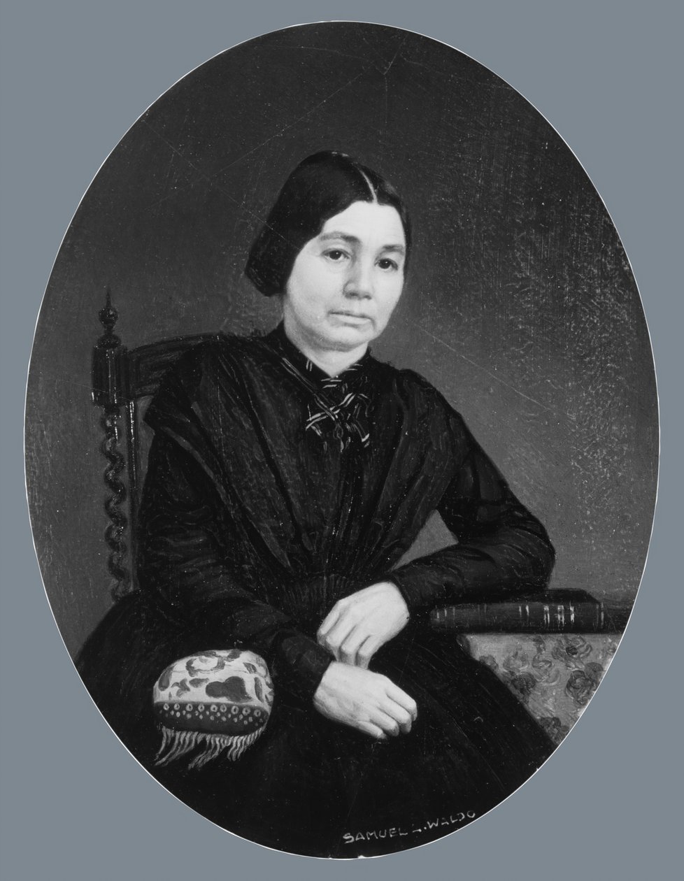Porträt einer Dame von Samuel Lovett Waldo
