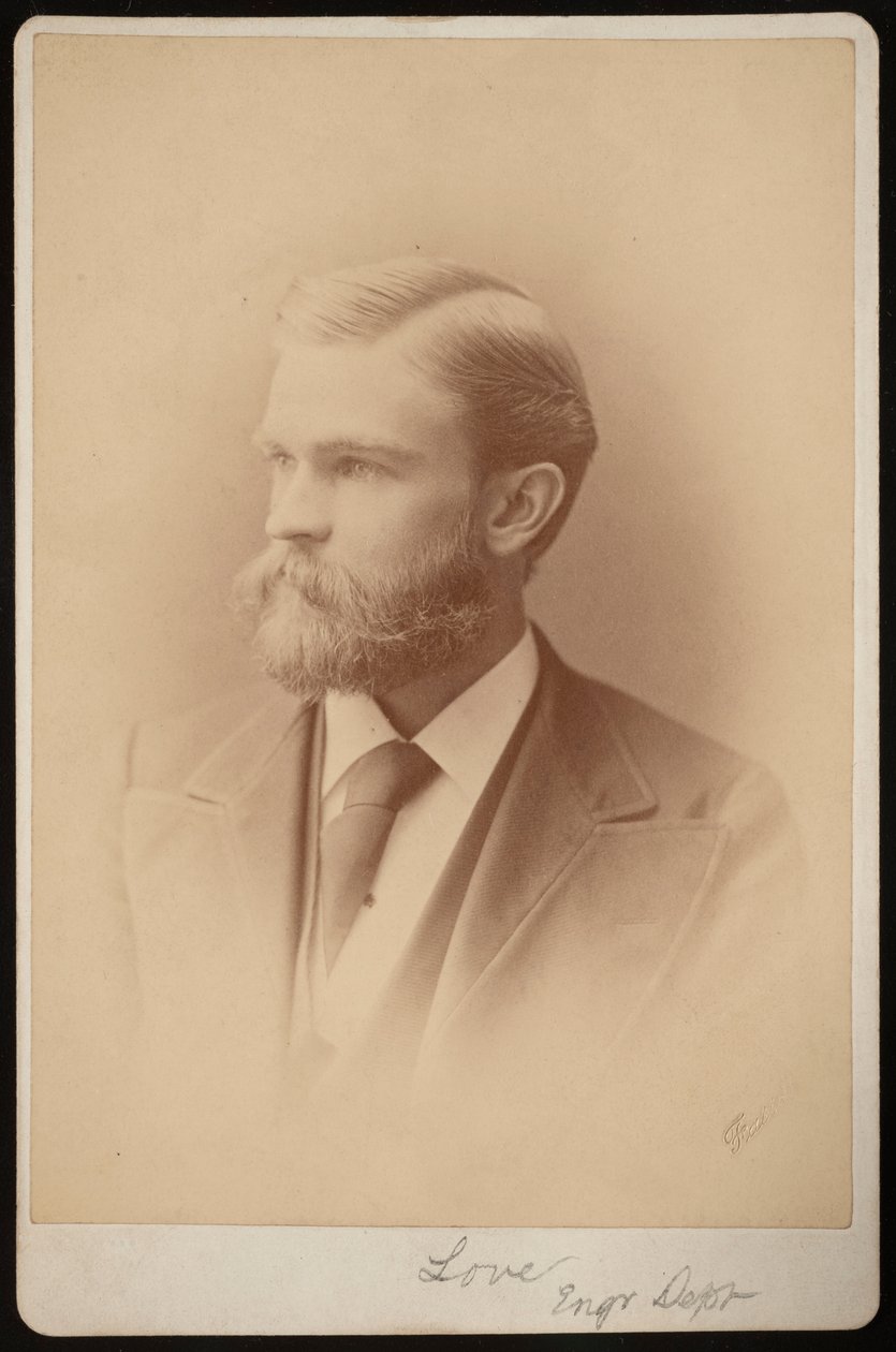Porträt eines unbekannten Mannes von Samuel Montague Fassett